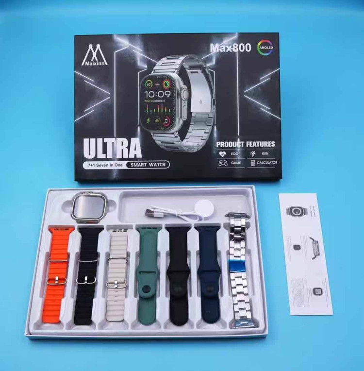 🕒 ساعت هوشمند MAX800 ULTRA مدل سری 8 (49mm)