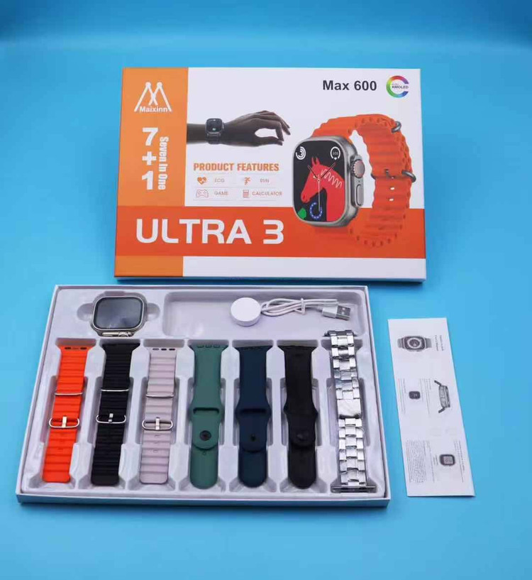 🕒 ساعت هوشمند MAX600 ULTRA مدل سری 8 (49mm)