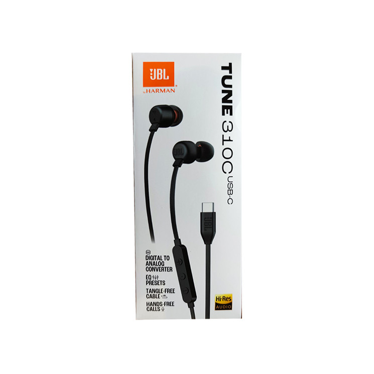 هندزفری تایپ سی JBL Tune 310 | کیفیت صدای شفاف با طراحی ارگونومیک