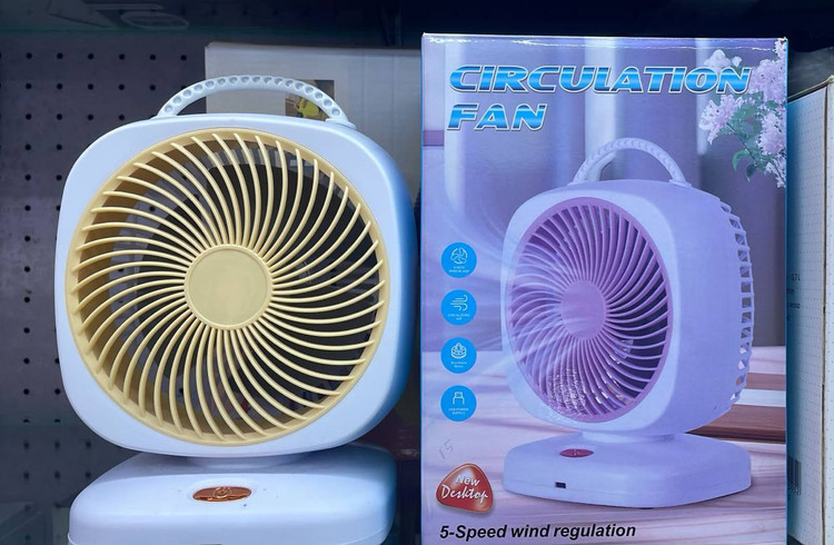 پنکه رومیزی 5 سرعته مدل Circulation Fan | خنککننده کمصدا و قابل حمل